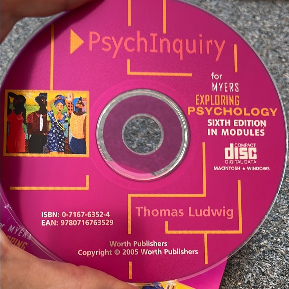 PsychInquiry Student Activities CD - Picture 2 of 5